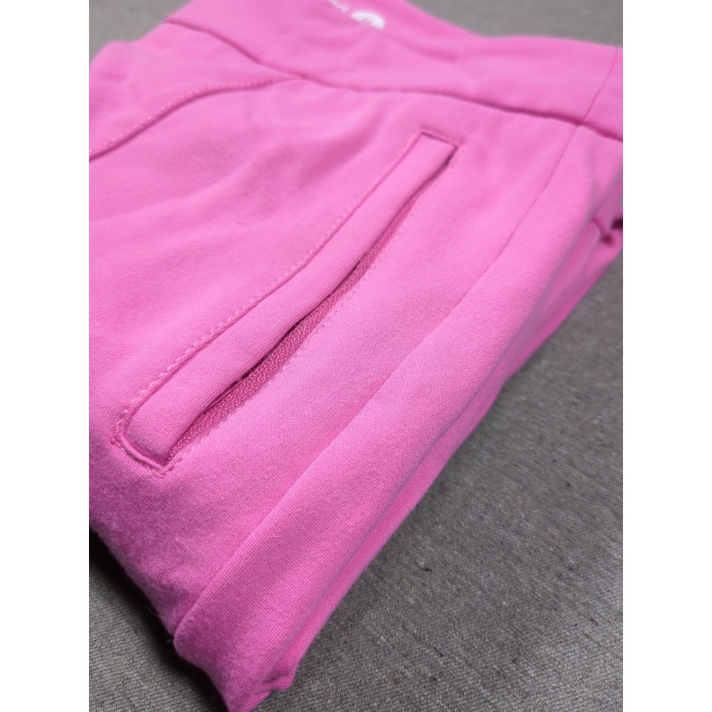 Betabrand 2 Pocket Zip Bright Pink Womens Size M Yoga Pant Skinny Cigarette Read